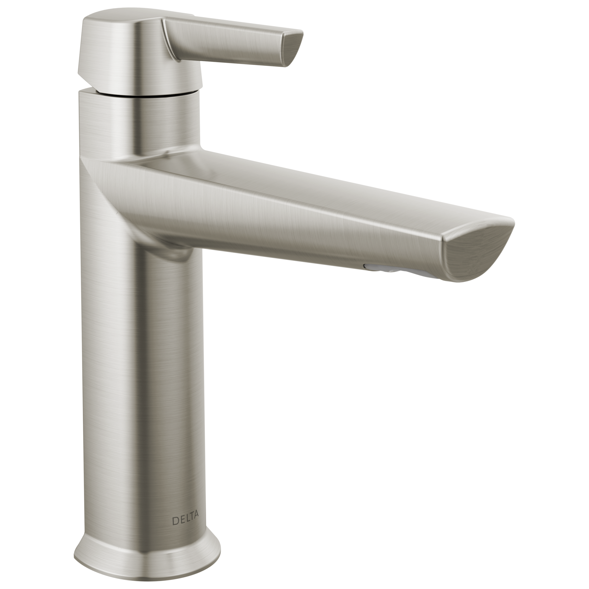 Delta - Single Handle Bathroom Faucet - Lumicoat® Stainless - 571-SS-PR-LPU-DST