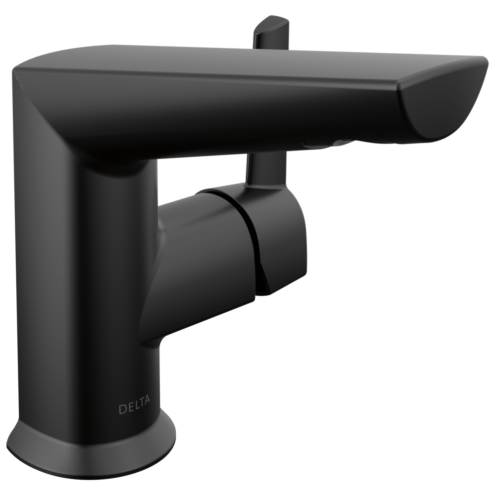 Delta - Single Handle Bathroom Faucet - Matte Black - 572-BLMPU-DST