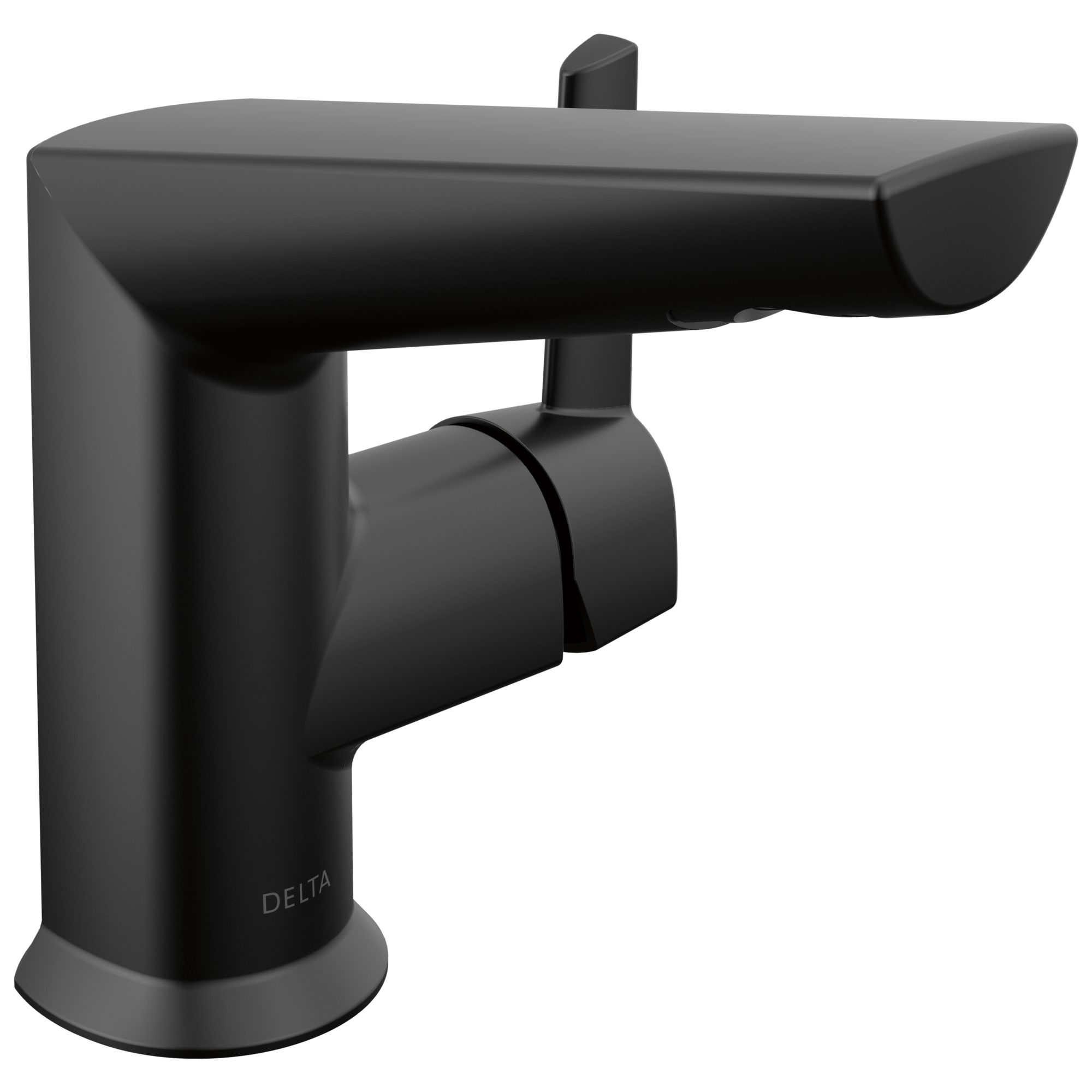 Delta - Single Handle Bathroom Faucet - Matte Black - 572-BLMPU-DST