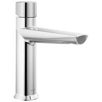 Delta - Single Handle Bathroom Faucet - Lumicoat® Chrome - 573-PR-LPU-DST