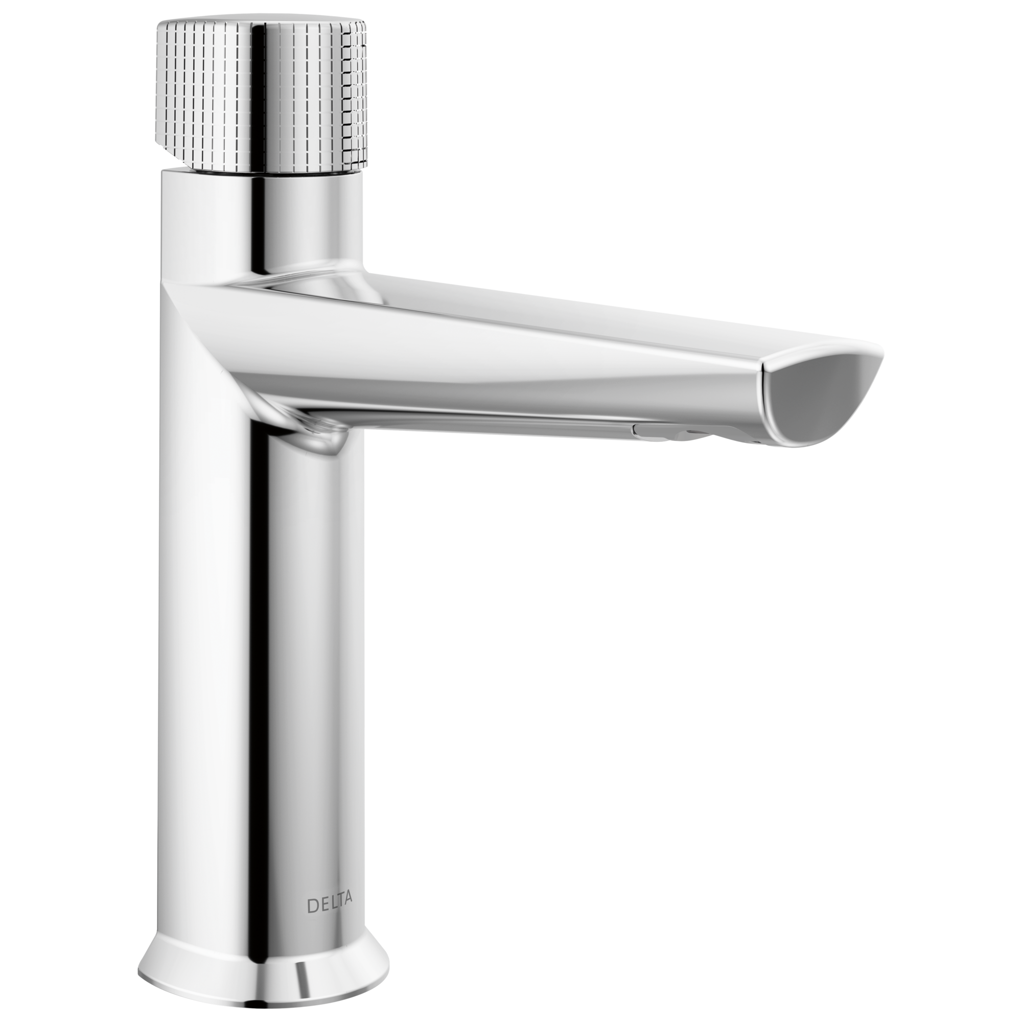 Delta - Single Handle Bathroom Faucet - Lumicoat® Chrome - 573-PR-LPU-DST