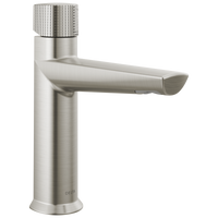 Delta - Single Handle Bathroom Faucet - Lumicoat® Stainless - 573-SS-PR-LPU-DST