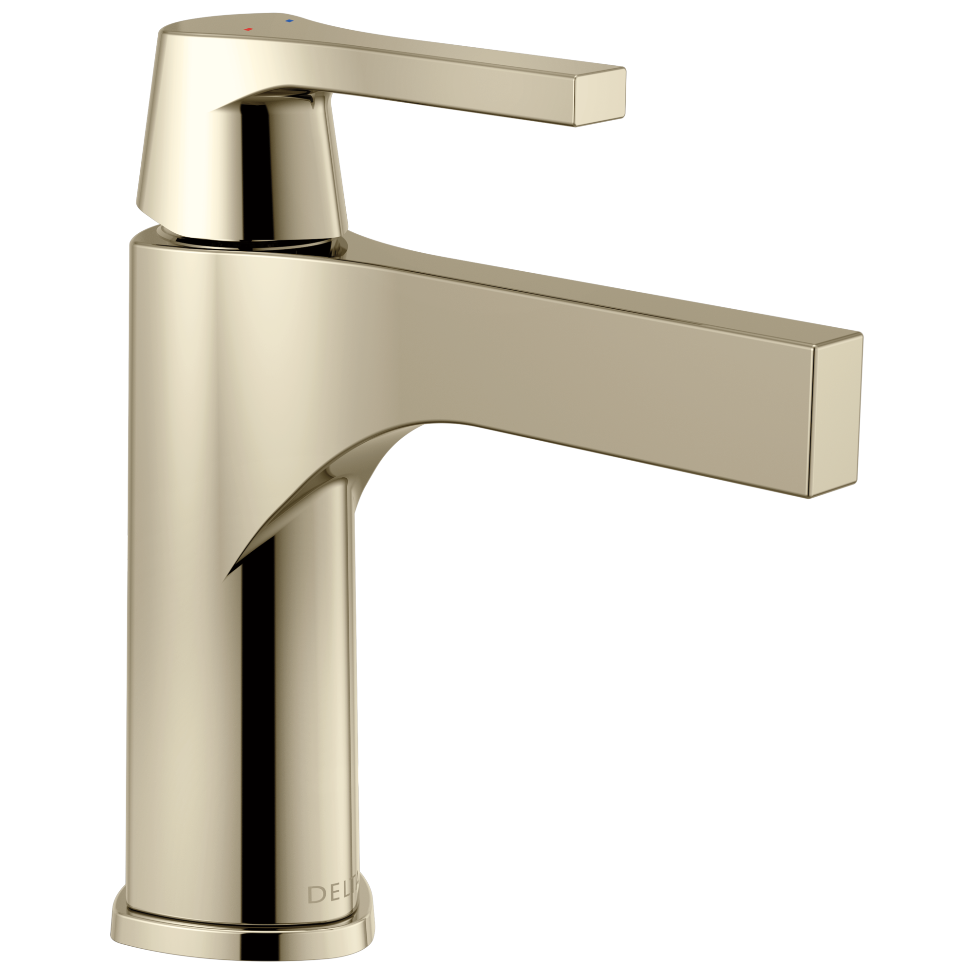 Delta - Single Handle Bathroom Faucet - Polished Nickel - 574-PNMPU-DST