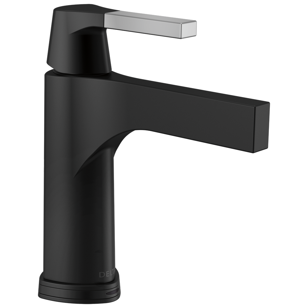 Delta - Touch2O® Bathroom Faucet with Touchless Technology - Chrome / Matte Black - 574T-CS-DST