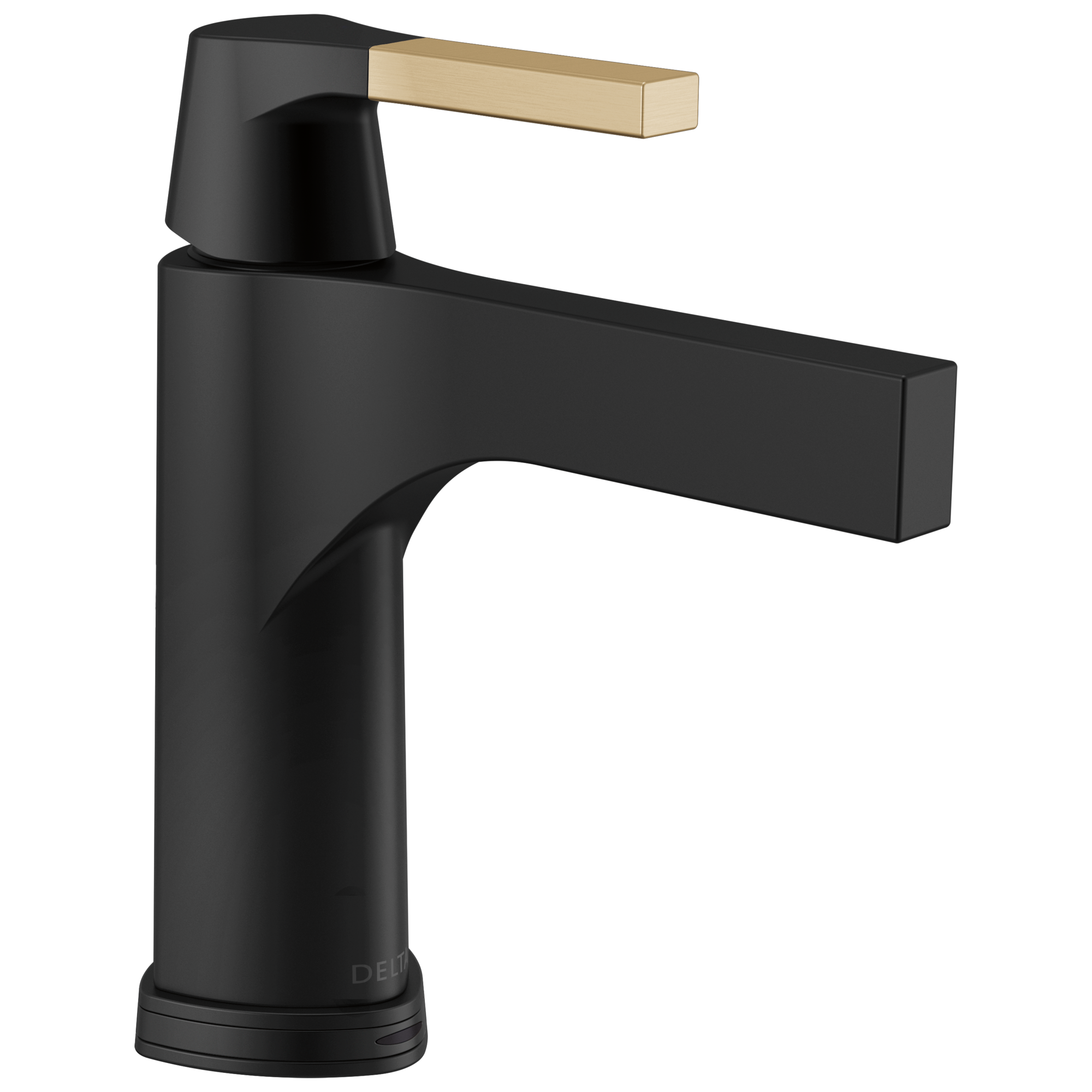 Delta - Touch2O® Bathroom Faucet with Touchless Technology - Matte Black / Champagne Bronze - 574T-GZ-DST