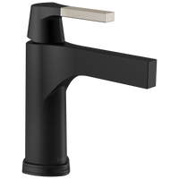 Delta - Touch2O® Bathroom Faucet with Touchless Technology - Stainless / Matte Black - 574T-SM-DST