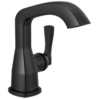 Delta - Single Handle Bathroom Faucet - Matte Black - 576-BLLPU-DST