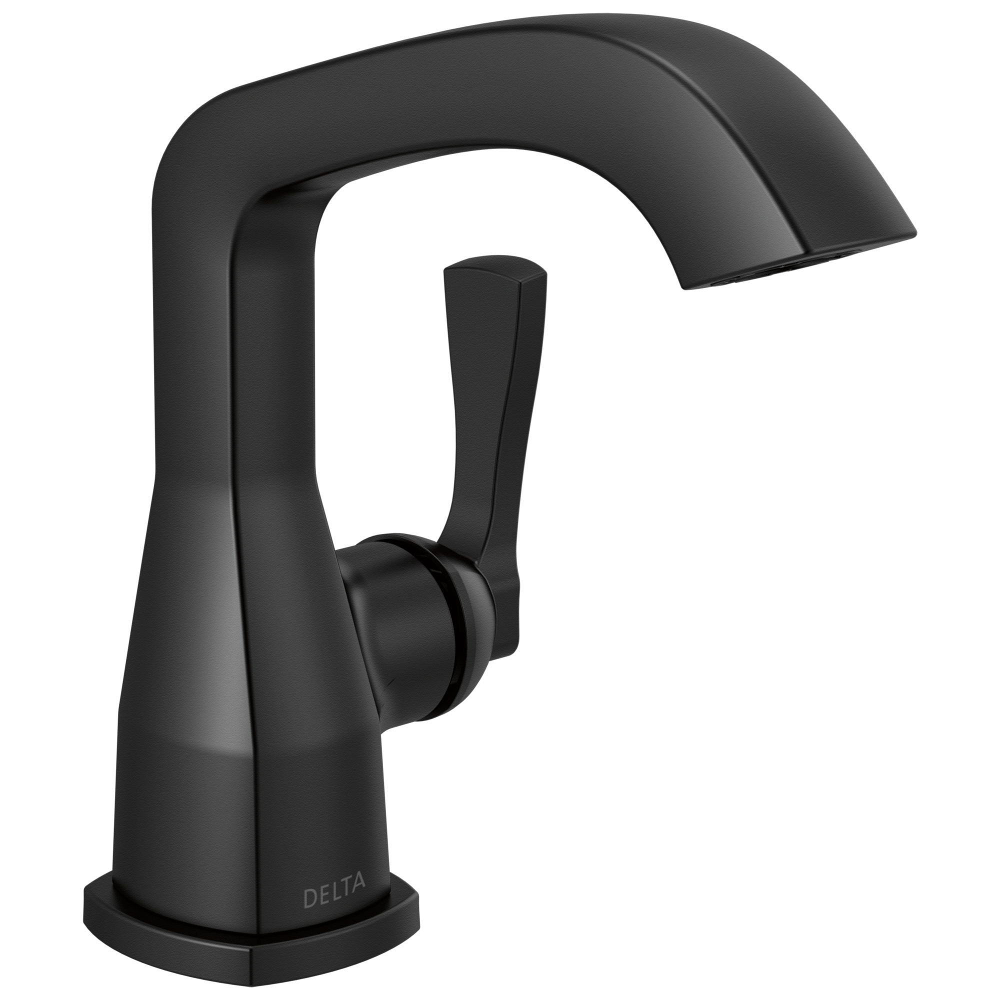 Delta - Single Handle Bathroom Faucet - Matte Black - 576-BLLPU-DST