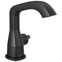 Delta - Single Handle Faucet Less Pop-Up, Less Handle - Matte Black - 576-BLLPU-LHP-DST