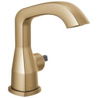 Delta - Single Handle Faucet Less Pop-Up, Less Handle - Champagne Bronze - 576-CZLPU-LHP-DST