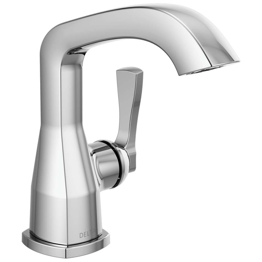 Delta - Single Handle Bathroom Faucet - Lumicoat® Chrome - 576-PR-LPU-DST