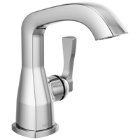 Delta - Single Handle Bathroom Faucet - Lumicoat® Chrome - 576-PR-LPU-DST