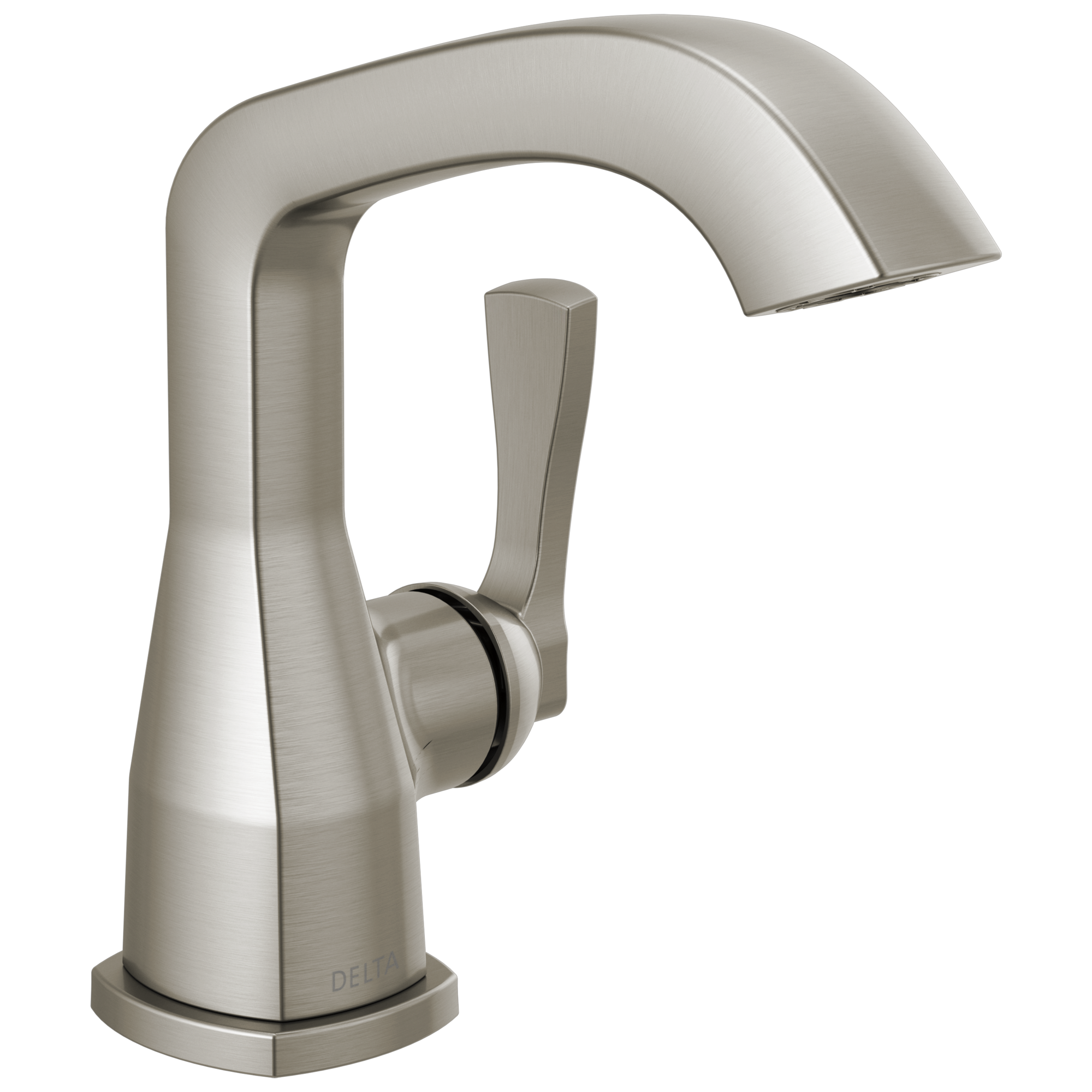 Delta - Single Handle Bathroom Faucet - Lumicoat® Stainless - 576-SS-PR-LPU-DST