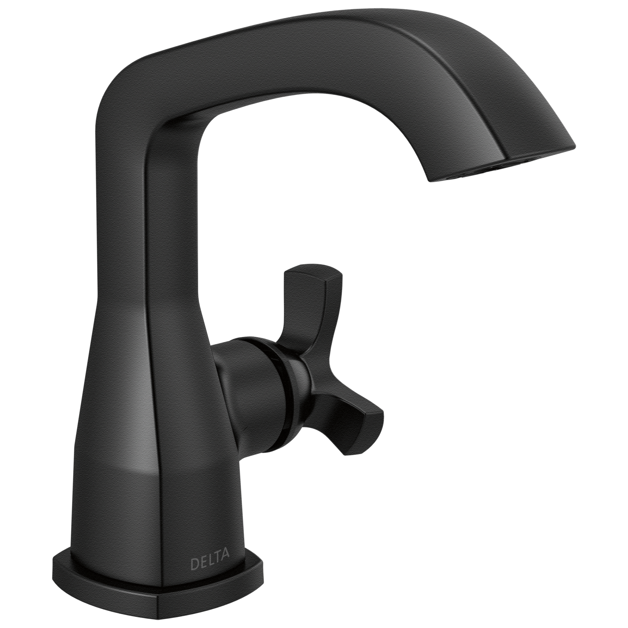 Delta - Single Handle Bathroom Faucet - Matte Black - 5766-BLLPU-DST