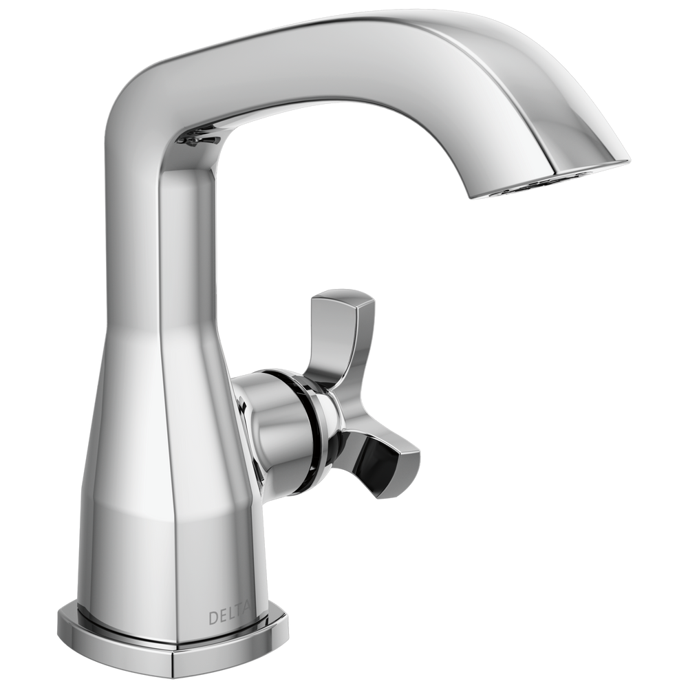 Delta - Single Handle Bathroom Faucet - Lumicoat® Chrome - 5766-PR-LPU-DST