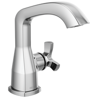 Delta - Single Handle Bathroom Faucet - Lumicoat® Chrome - 5766-PR-LPU-DST