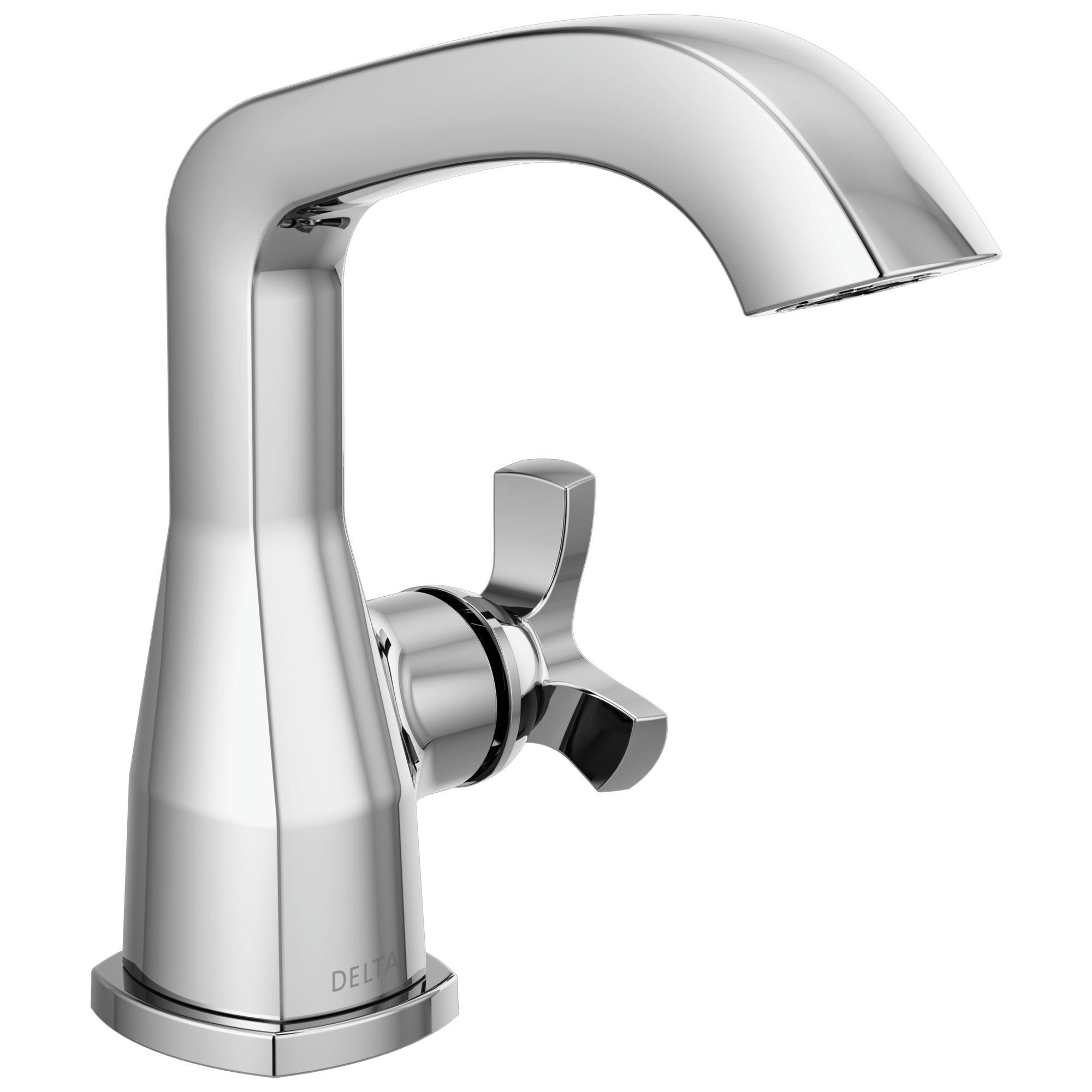 Delta - Single Handle Bathroom Faucet - Lumicoat® Chrome - 5766-PR-LPU-DST