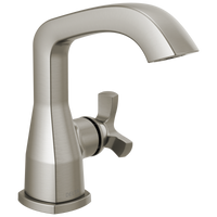 Delta - Single Handle Bathroom Faucet - Lumicoat® Stainless - 5766-SS-PR-LPU-DST