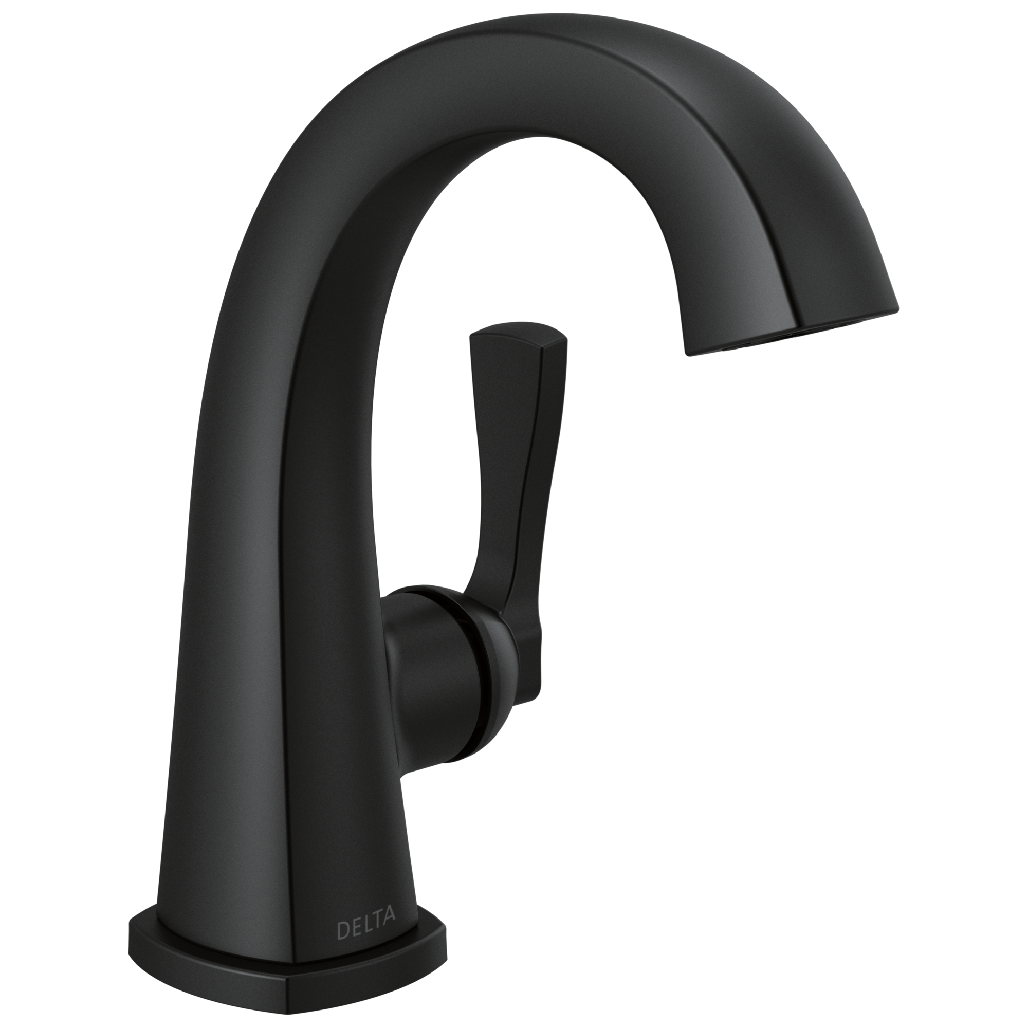 Delta - Single Handle Bathroom Faucet - Matte Black - 577-BLMPU-DST