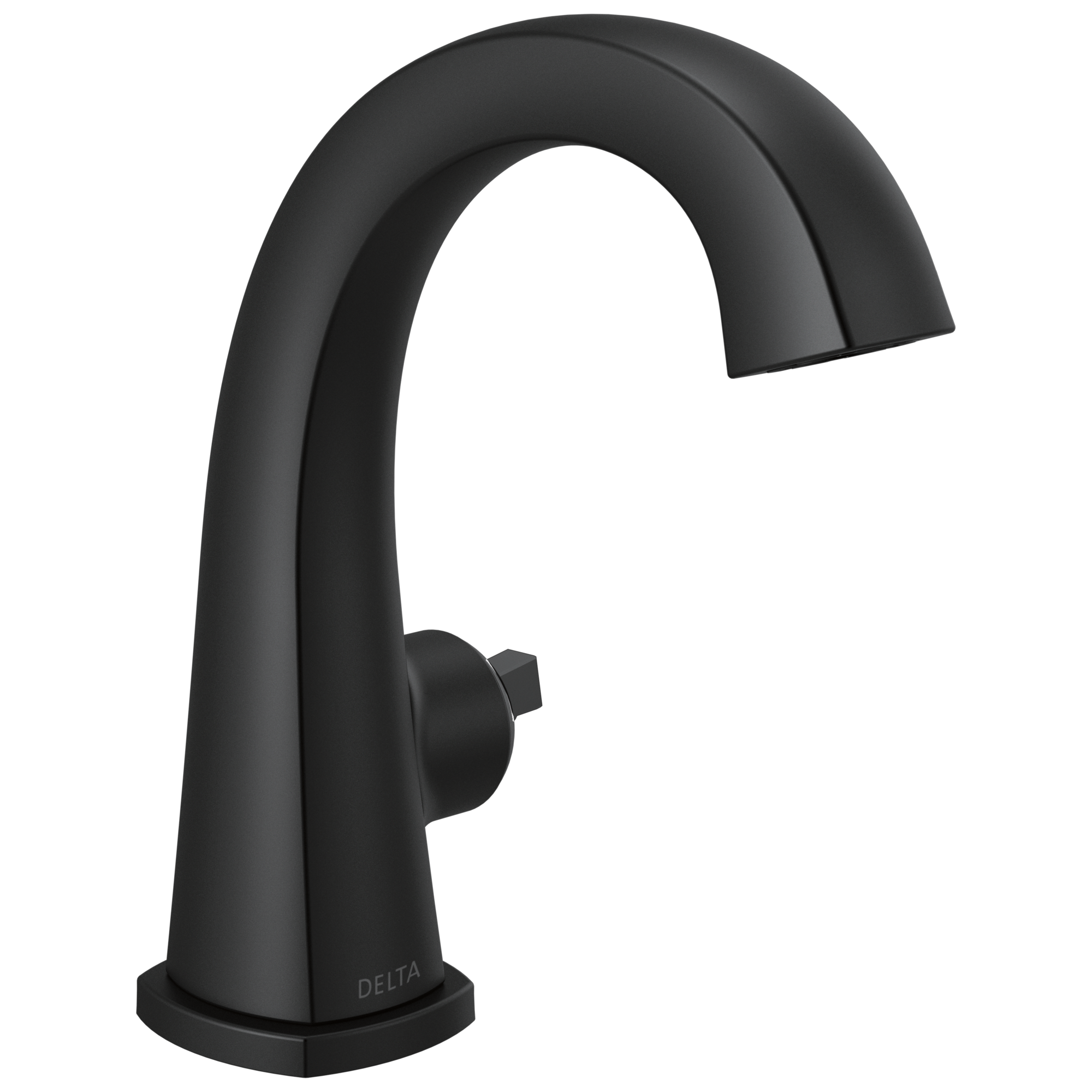 Delta - Single Handle Bathroom Faucet - Less Handle - Matte Black - 577-BLMPU-LHP-DST