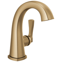 Delta - Single Handle Bathroom Faucet - Lumicoat® Champagne Bronze - 577-CZ-PR-MPU-DST