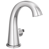 Delta - Single Handle Bathroom Faucet - Less Handle - Chrome - 577-MPU-LHP-DST