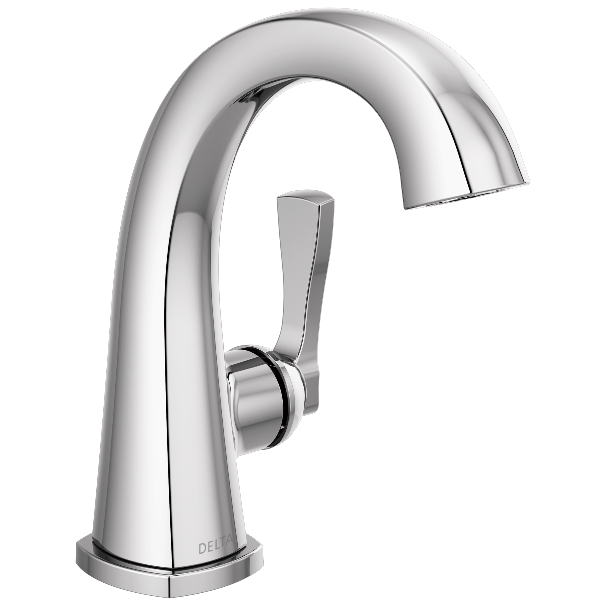 Delta - Single Handle Bathroom Faucet - Lumicoat® Chrome - 577-PR-MPU-DST