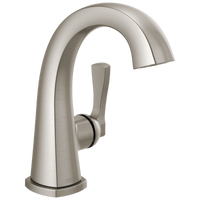 Delta - Single Handle Bathroom Faucet - Lumicoat® Stainless - 577-SS-PR-MPU-DST