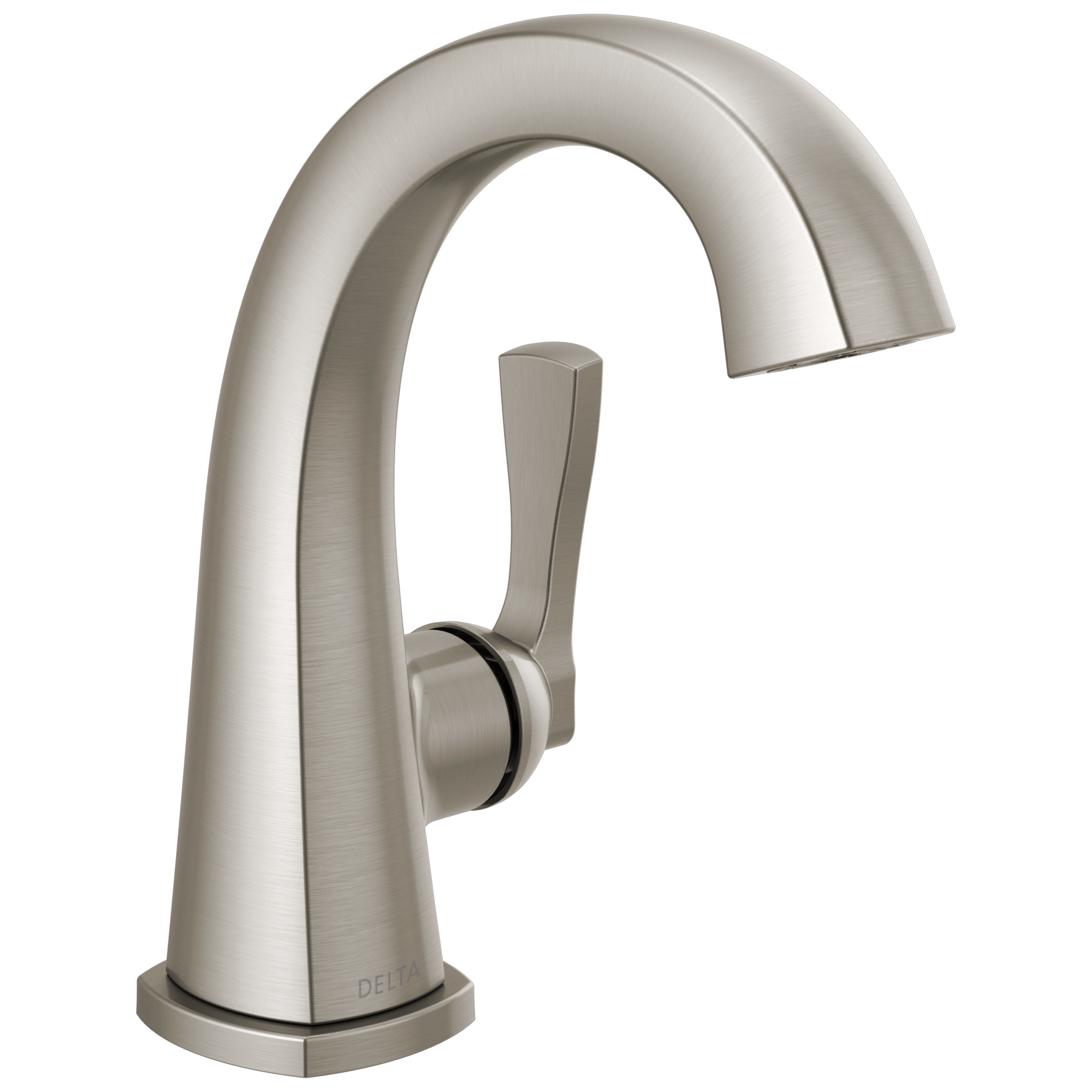 Delta - Single Handle Bathroom Faucet - Lumicoat® Stainless - 577-SS-PR-MPU-DST