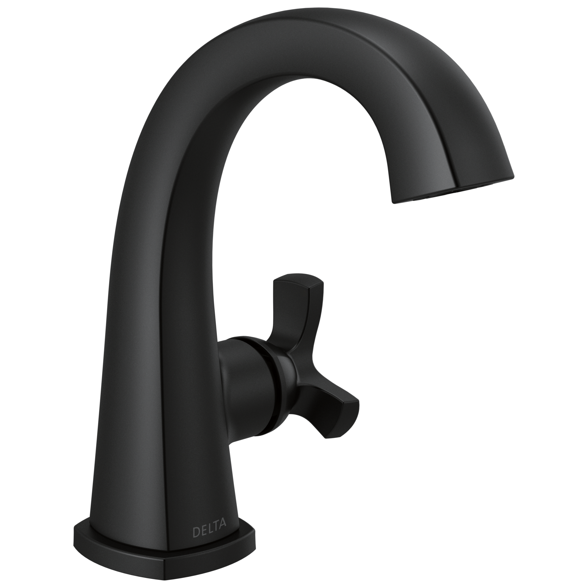 Delta - Single Handle Bathroom Faucet - Matte Black - 5776-BLMPU-DST