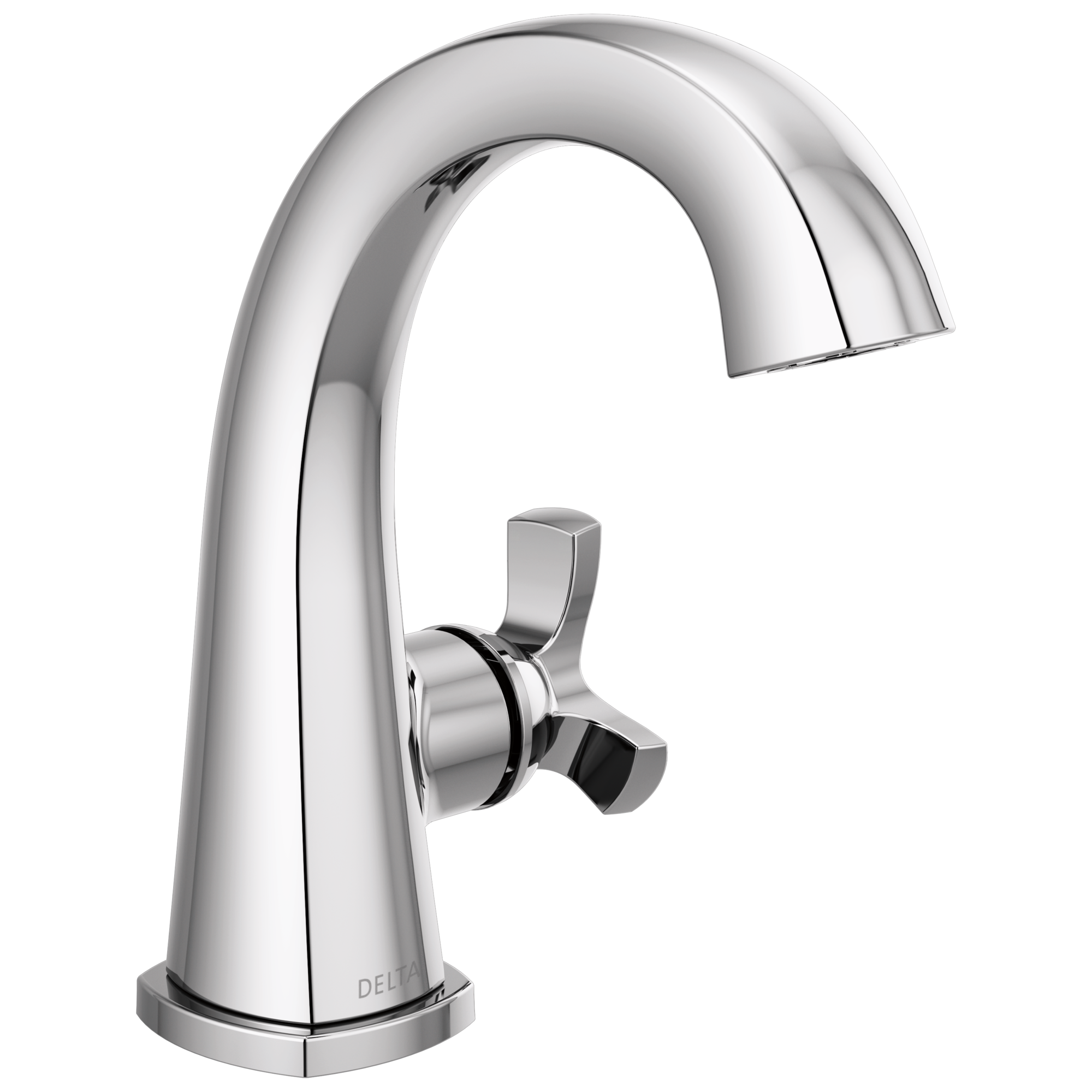 Delta - Single Handle Bathroom Faucet - Lumicoat® Chrome - 5776-PR-MPU-DST