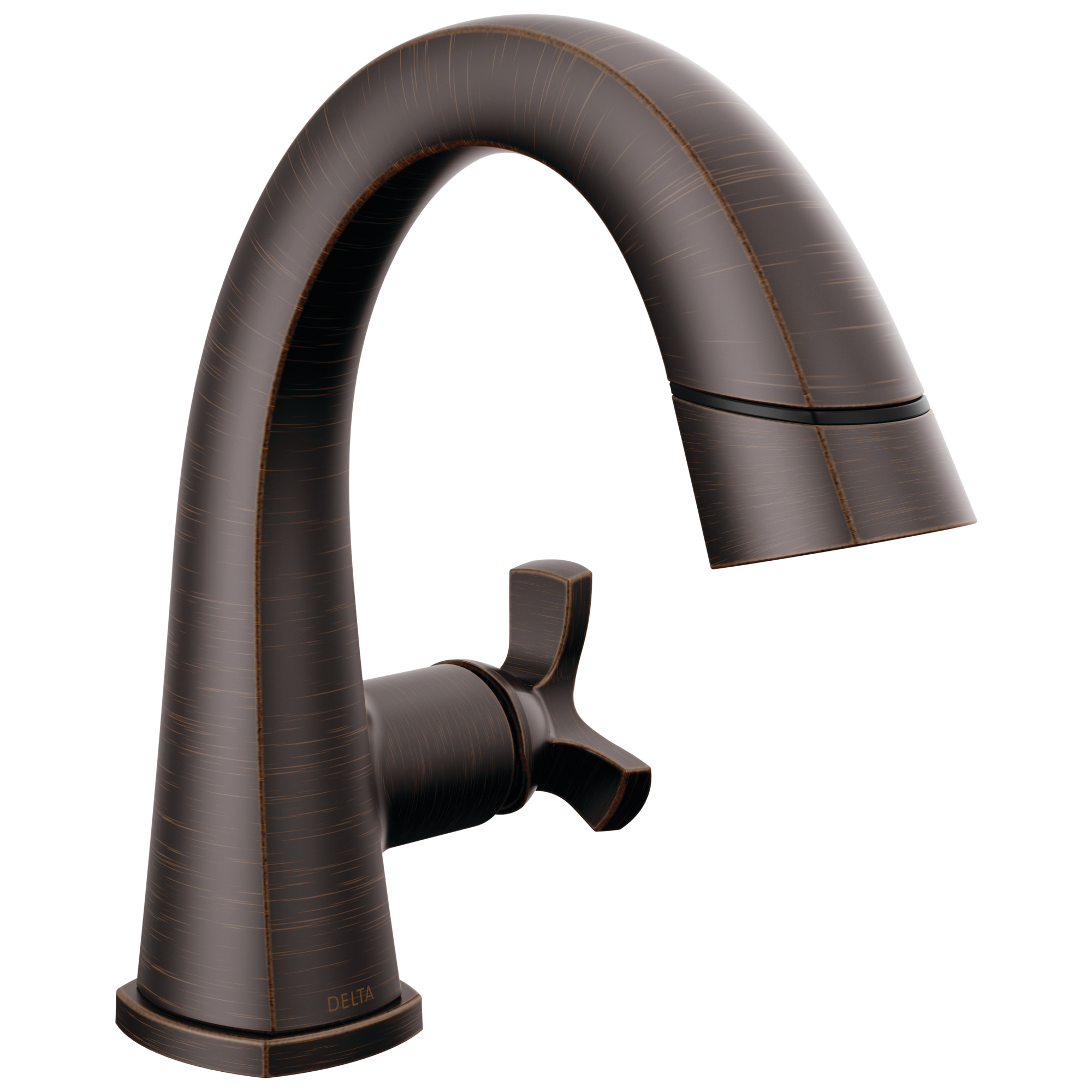 Delta - Single Handle Pull Down Bathroom Faucet - Venetian Bronze - 5776-RBPD-DST