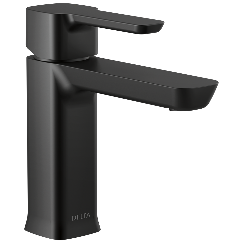 Delta - Single Handle Project-Pack Bathroom Faucet - Matte Black - 581LF-BLGPM-PP