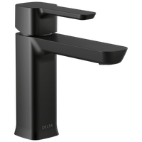 Delta - Single Handle Project-Pack Bathroom Faucet - Matte Black - 581LF-BLGPM-PP