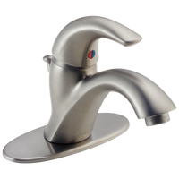 Delta - Single Handle Bathroom Faucet - Stainless - 583LF-SSWF