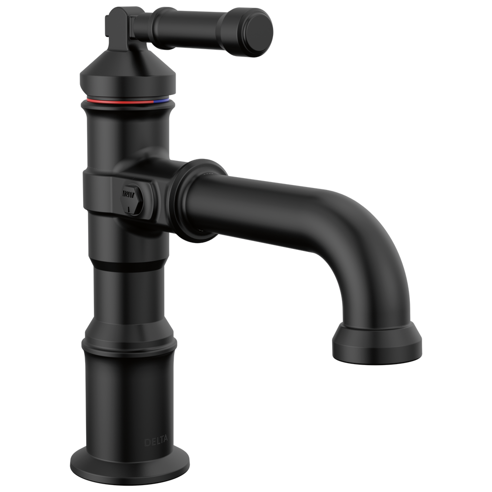 Delta - Single Handle Bathroom Faucet - Matte Black - 584-BL-DST