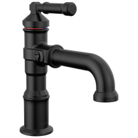 Delta - Single Handle Bathroom Faucet - Matte Black - 584-BL-DST