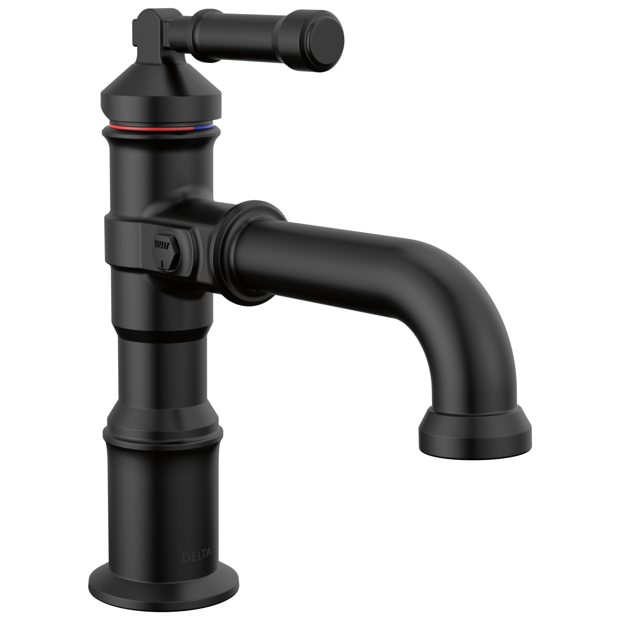 Delta - Single Handle Bathroom Faucet - Matte Black - 584-BL-DST