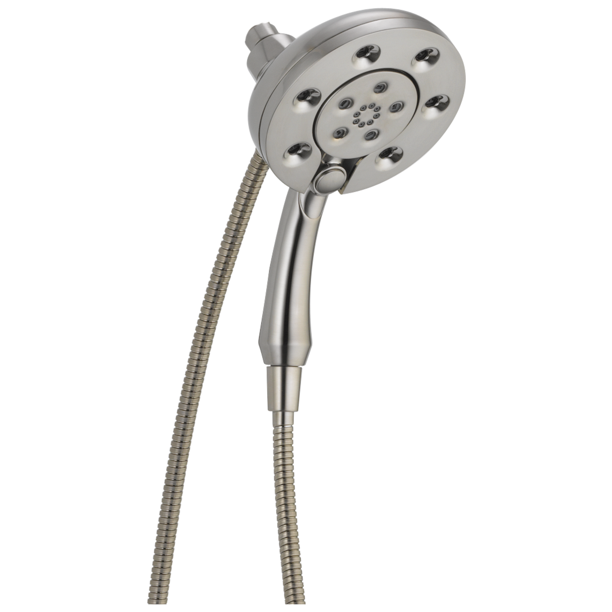 Delta - H2OKinetic® In2ition® 4-Setting Two-in-One Shower - Lumicoat® Stainless - 58472-SS-PR