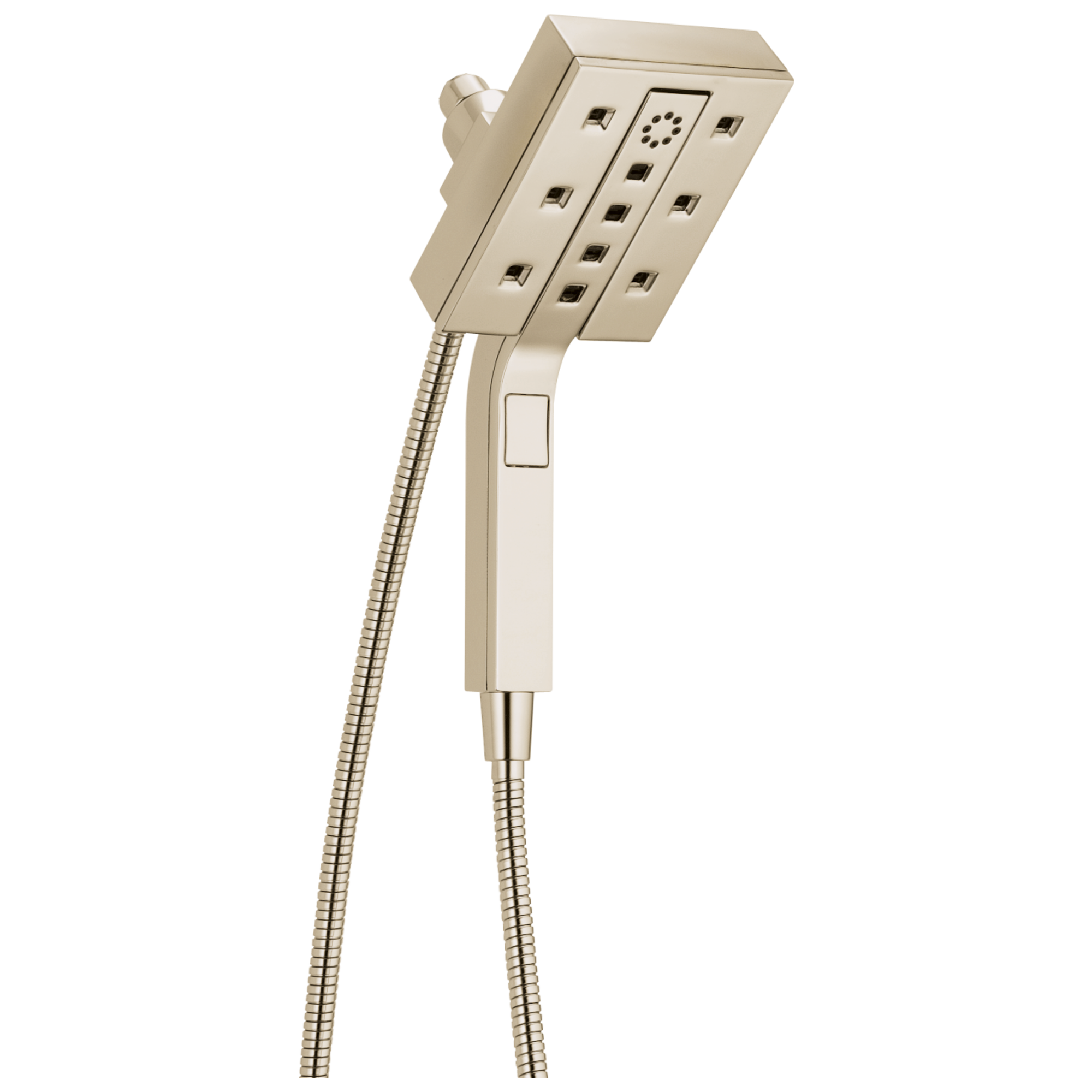 Delta - H2Okinetic® In2ition® 4-Setting Two-in-One Shower - Lumicoat® Polished Nickel - 58473-PN-PR25