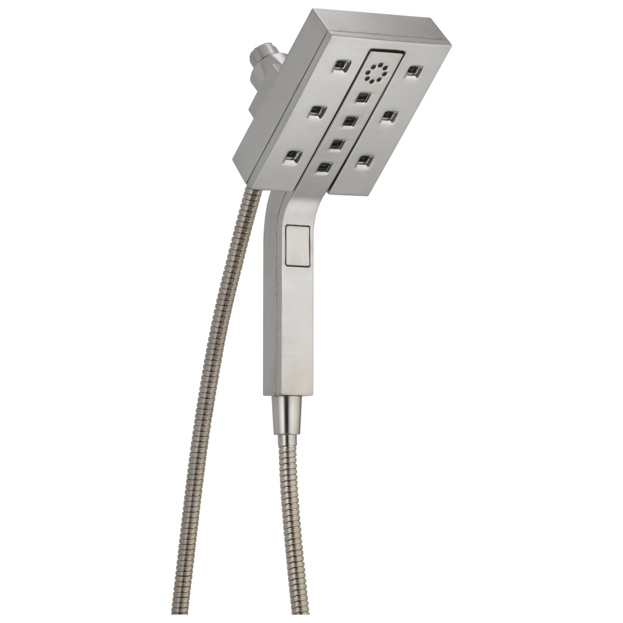 Delta - H2Okinetic® In2ition® 4-Setting Two-in-One Shower - Lumicoat® Stainless - 58473-SS-PR25