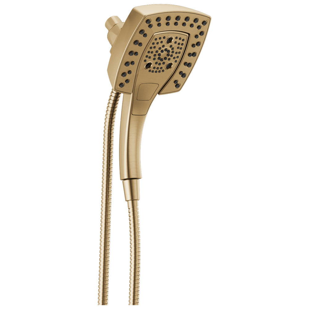 Delta - H2Okinetic® In2ition® 5-Setting Two-In-One Shower - Lumicoat® Champagne Bronze - 58474-CZ-PR25