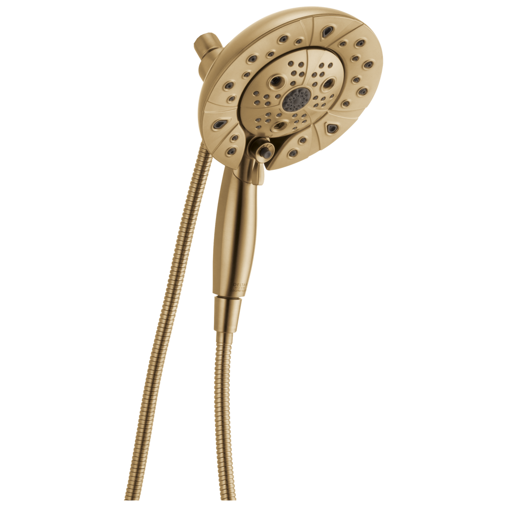 Delta - H2OKinetic® In2ition® 5-Setting Two-in-One Shower - Champagne Bronze - 58480-CZ-PK