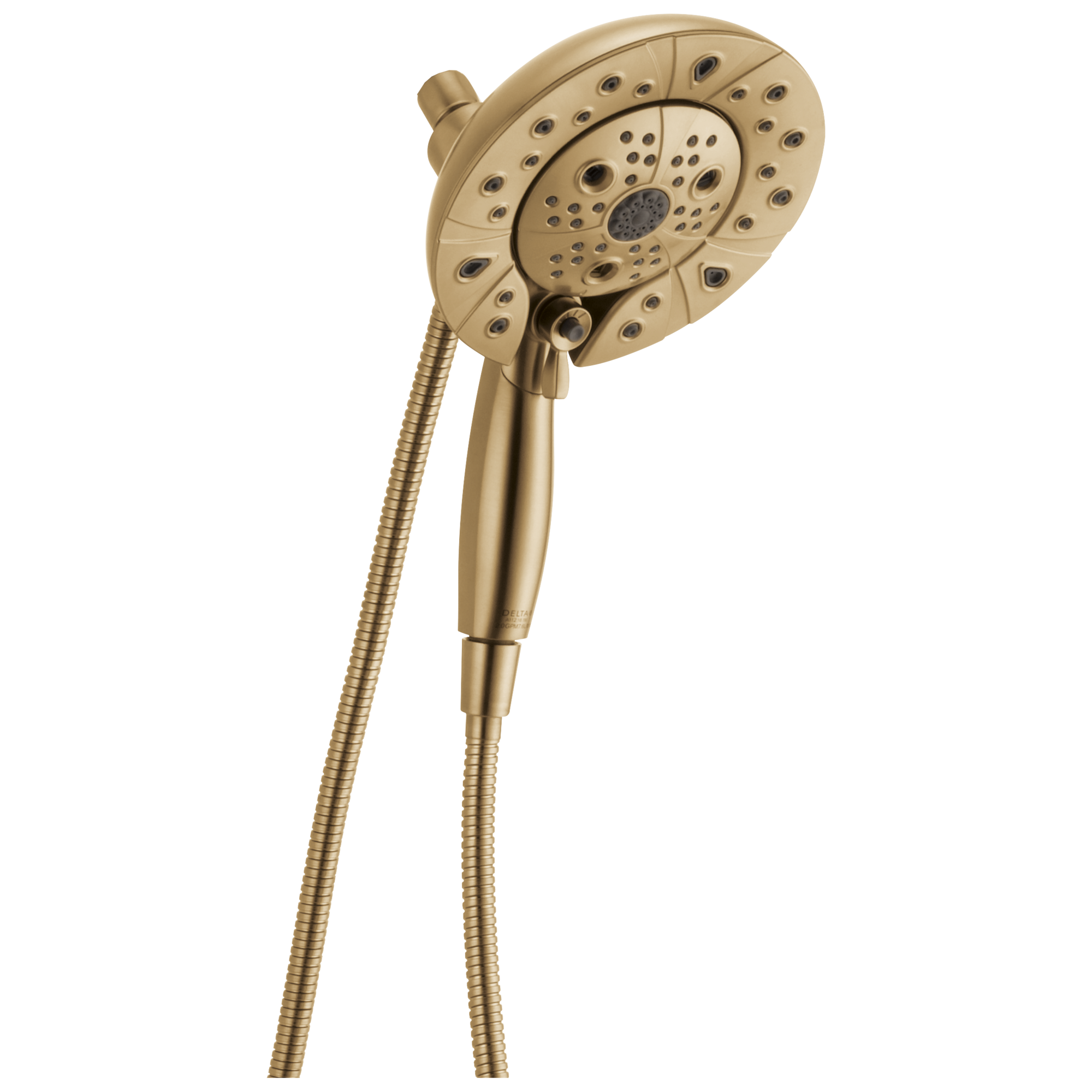 Delta - H2OKinetic® In2ition® 5-Setting Two-in-One Shower - Lumicoat® Champagne Bronze - 58480-CZ-PR-PK