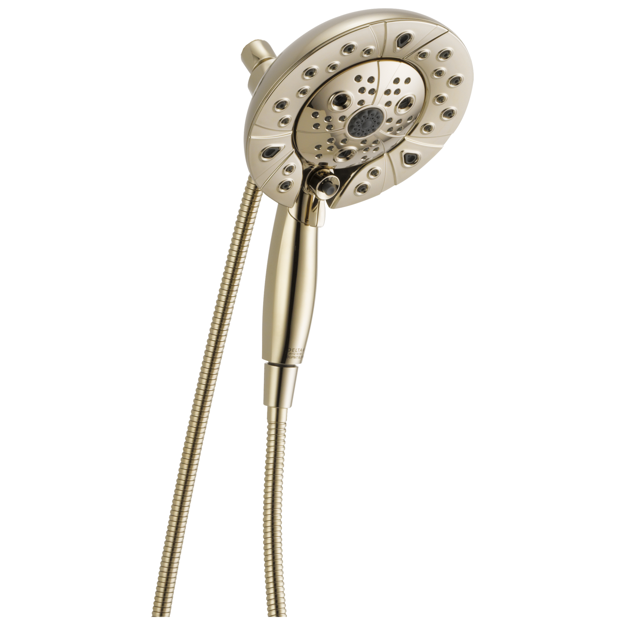 Delta - H2OKinetic® In2ition® 5-Setting Two-in-One Shower - Lumicoat® Polished Nickel - 58480-PN-PR-PK