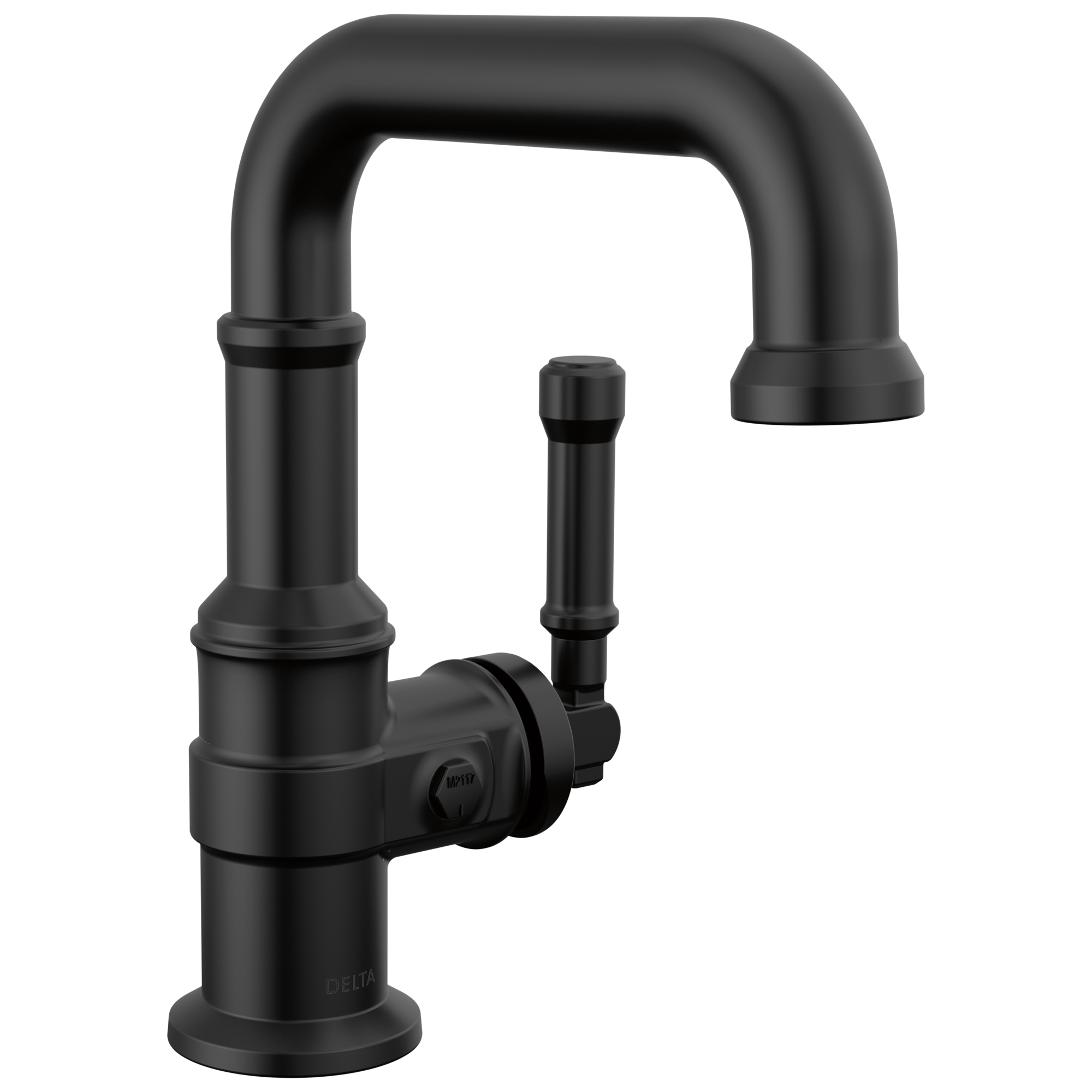 Delta - Single Handle Bathroom Faucet - Matte Black - 584SH-BL-DST