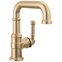 Delta - Single Handle Bathroom Faucet - Lumicoat® Champagne Bronze - 584SH-CZ-PR-DST