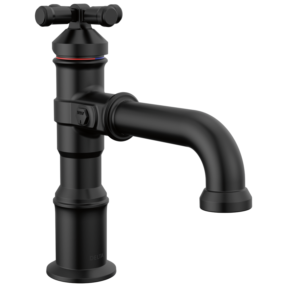 Delta - Single Handle Bathroom Faucet - Matte Black - 587-BL-DST