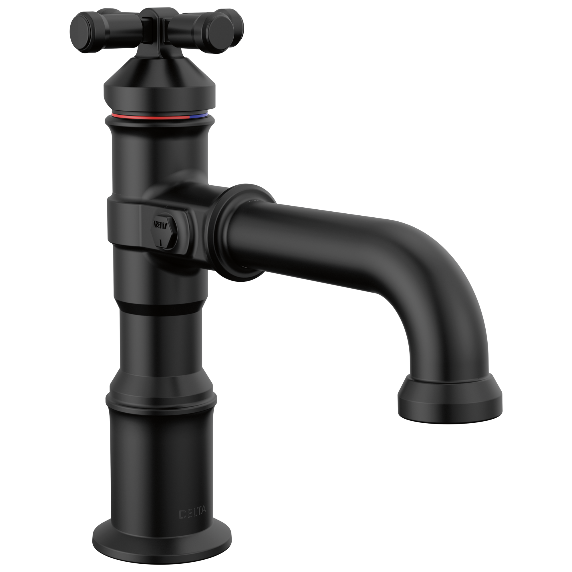 Delta - Single Handle Bathroom Faucet - Matte Black - 587-BL-DST