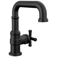 Delta - Single Handle Bathroom Faucet - Matte Black - 587SH-BL-DST